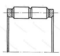 Подшипник  252807 размер 38x52x32
