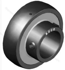 Высокотемпературный корпусной подшипник UC 215 BHTS ZZ GR CG 350° BECO в Ижевске