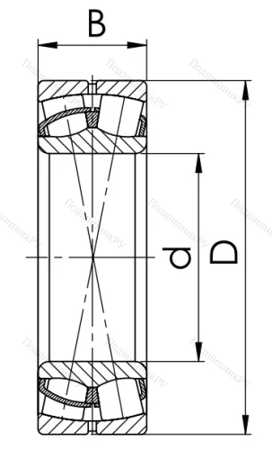 Сферический роликовый подшипник 53518 АН (22218 CW 33) в Ижевске