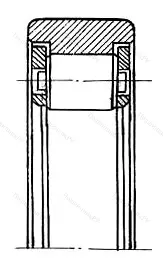 Модификация подшипника 922205К размер 25x52x15