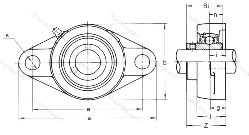 Подшипниковый узел UCFL 211 в Ижевске