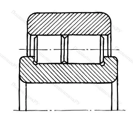 Подшипник  3222207 размер 35x72x23/27
