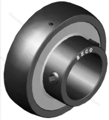 Высокотемпературный корпусной подшипник UC 214 BHTS ZZ 280° BECO в Ижевске