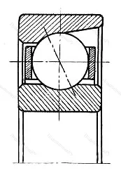 Модификация подшипника 2036840КЛ размер 200x250x30