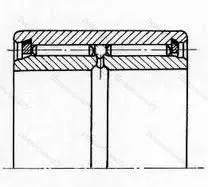 Модификация подшипника 654728 размер 140x180x155