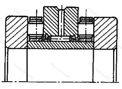 Подшипник  РИК3585 (504907) размер 35x85/73x66