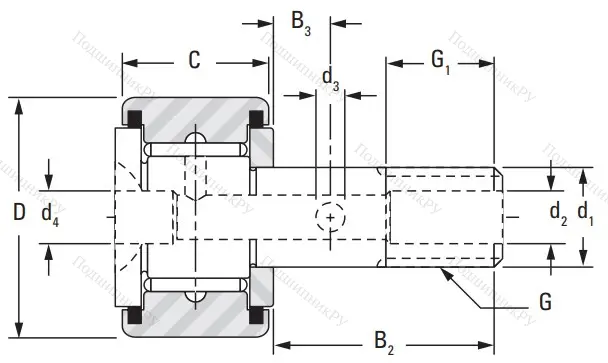 Подшипник CR 36 VBUU ()