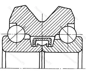 Модификация подшипника 8-776700Х размер 10x41x27,8