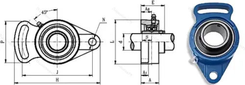 Подшипниковый узел UCFA 202 в Ижевске