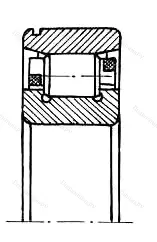 Модификация подшипника 322220К2М размер 100x180x34