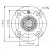 Подшипниковый узел UCFC 211 - Вал: 55 мм от производителя  LPZ