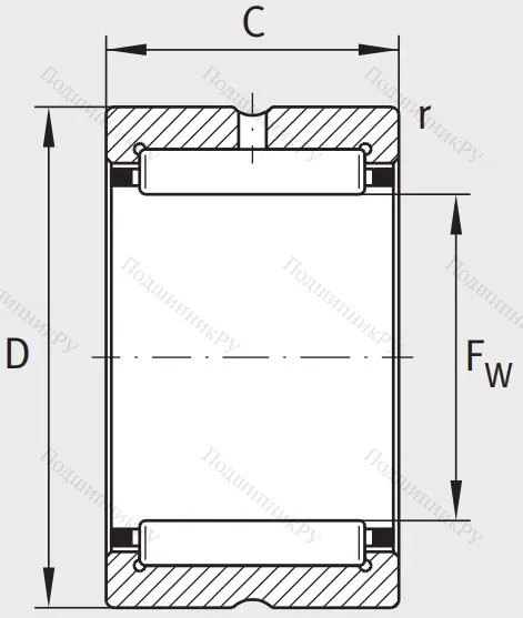 Игольчатый подшипник