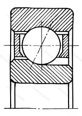 Подшипник  2076084 размер 4x9x3