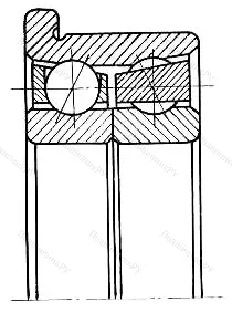 Модификация подшипника 166805Л размер 25x62/68x28