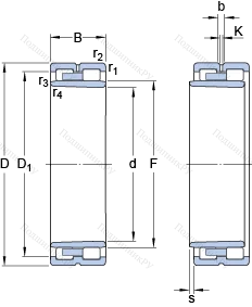 Подшипник NNU 4936 BK/SPW 33
