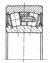 Подшипник  513706 размер 30x72x26 от производителя  ГПЗ-5