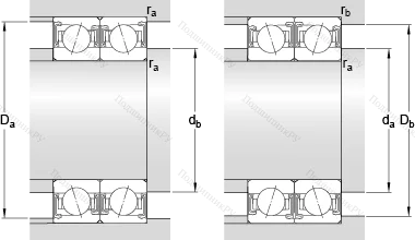 Подшипник S 7017 ACD/HCP 4A