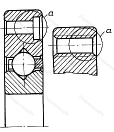 Модификация подшипника 6-186822 размер 110x170x9