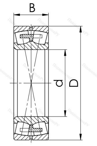 Сферический роликовый подшипник 3514 МН (22214 CMBW 33) в Ижевске