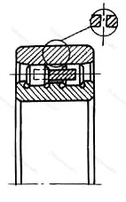 Модификация подшипника 6-3282120К размер 100x150x37