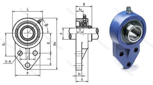 Подшипниковый узел UCFB 201 в Ижевске