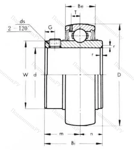 Подшипник MUC 207 FD (ASAHI) в Ижевске