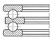 Модификация подшипника 38210 