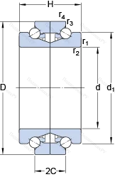 Подшипник BTW 180 CM/SP в Ижевске