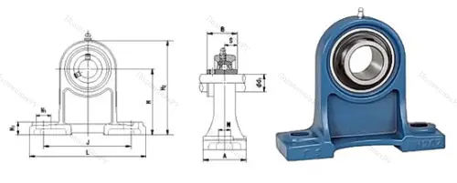 Подшипниковый узел UCPH 207 в Ижевске
