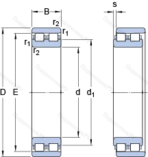 Подшипник NN 3019 TN 9/SP