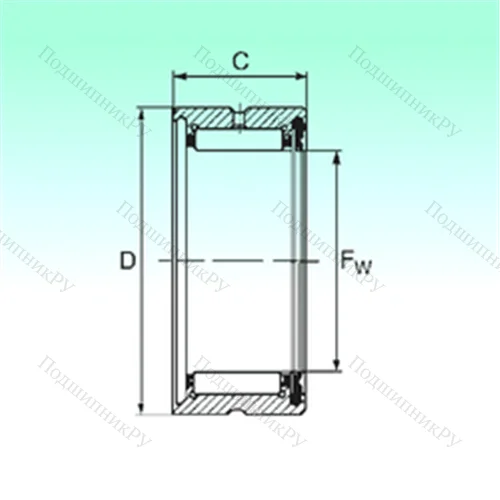 Подшипник игольчатый радиальный RNA 4910 RS