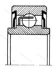 Подшипник  280017 размер 7x19x6/8