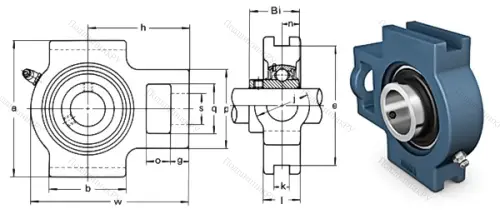 Подшипниковый узел UCT 203 в Ижевске