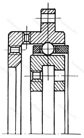 Подшипник  186724 размер 120x145/156x11,5