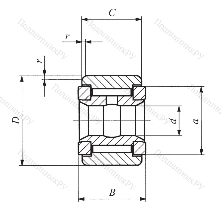 Подшипник CRY 22 VUU
