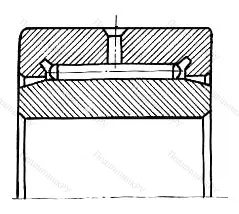 Модификация подшипника 4074924 размер 120x165x45 ГПЗ-3