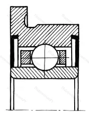 Подшипник  880014 размер 4x12x4