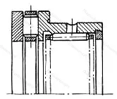 Подшипник  584805 размер 30x42/47x30