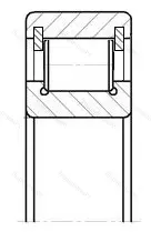 Модификация подшипника 102313М размер 65x140x33 ГПЗ-10