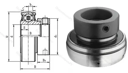 Корпусный подшипник SA 205 в Ижевске