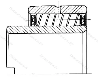 Подшипник  15832 размер 160x290x124/170