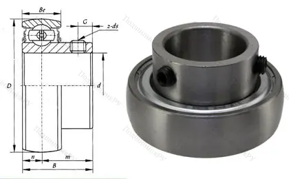 Корпусный подшипник SB 207 в Ижевске