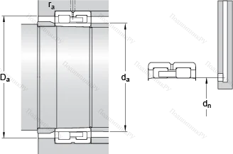 Подшипник NNU 4934 BK/SPW 33