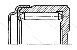 Модификация подшипника 804706 размер 31,455x47x36 МПЗ
