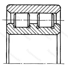 Подшипник  4202192 размер 460x680x218