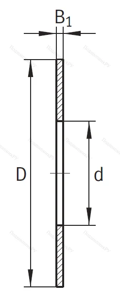 Игольчатый подшипник упорное кольцо AS 3047