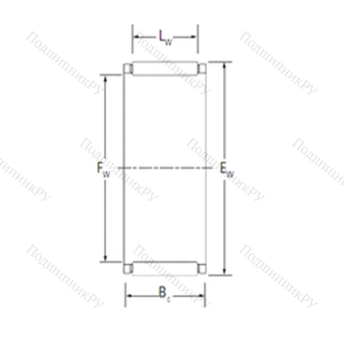 Подшипник игольчатый радиальный K 20X 25X 22SE