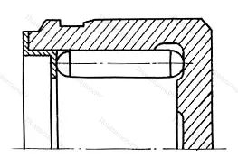 Модификация подшипника 8-704702 размер 16,305x30x25