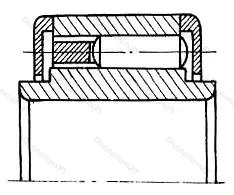 Подшипник  54707 размер 35x58x22