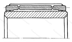 Модификация подшипника 834904 размер 19x33x35